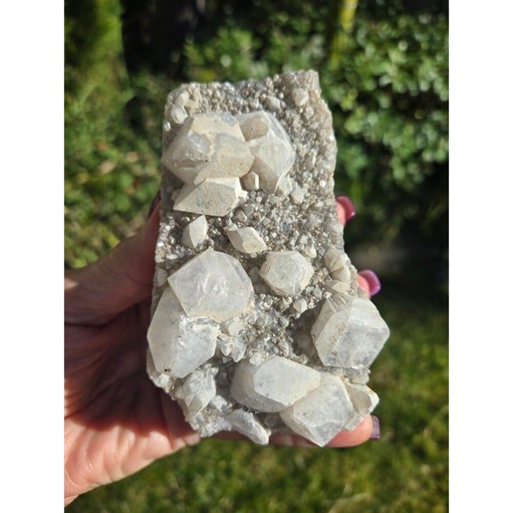 White Apophyllite Raw Crystal Cluster - Picture 3 of 8